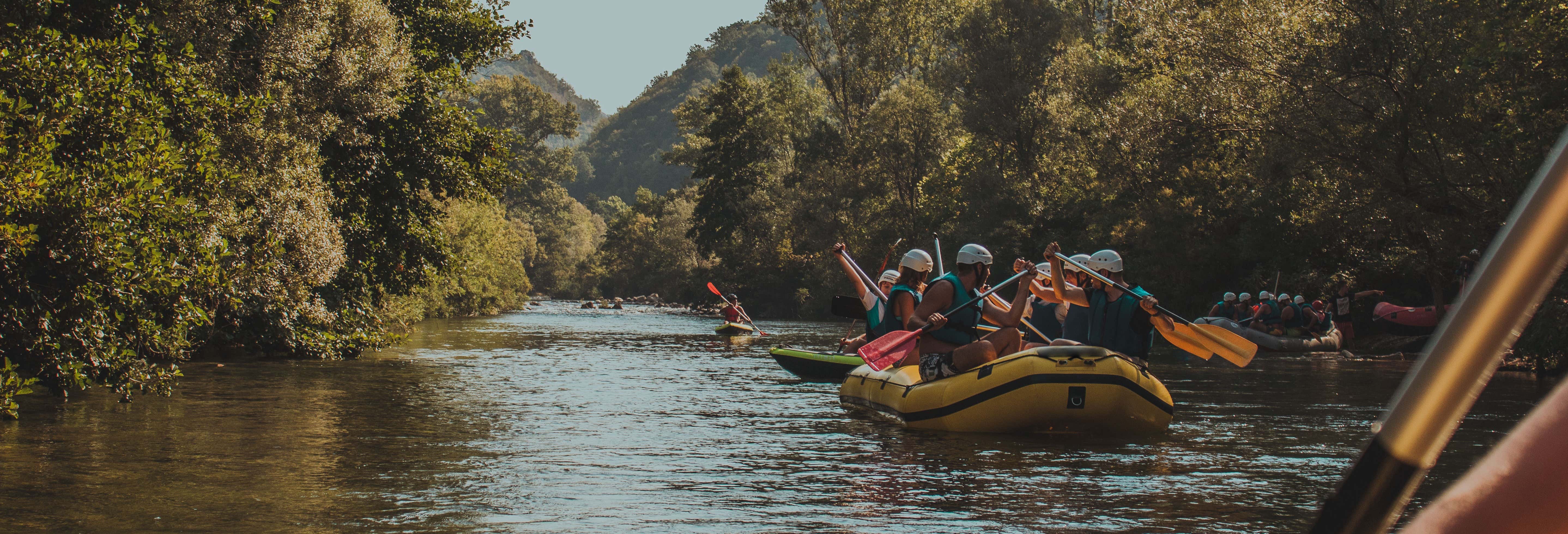 Rafting en el río Tay