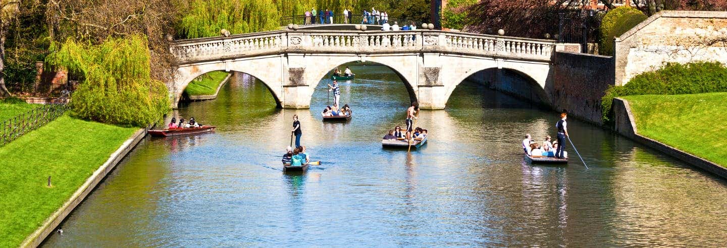 Tour de punting por Cambridge