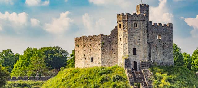 Ingresso do castelo de Cardiff
