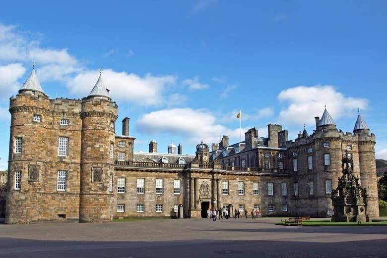 Ingresso para o Palácio de Holyroodhouse em Edimburgo