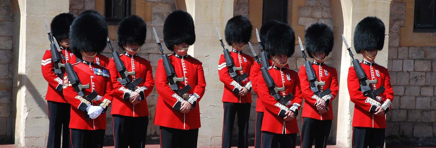 Relève de la Garde du Palais de Buckingham de Londres