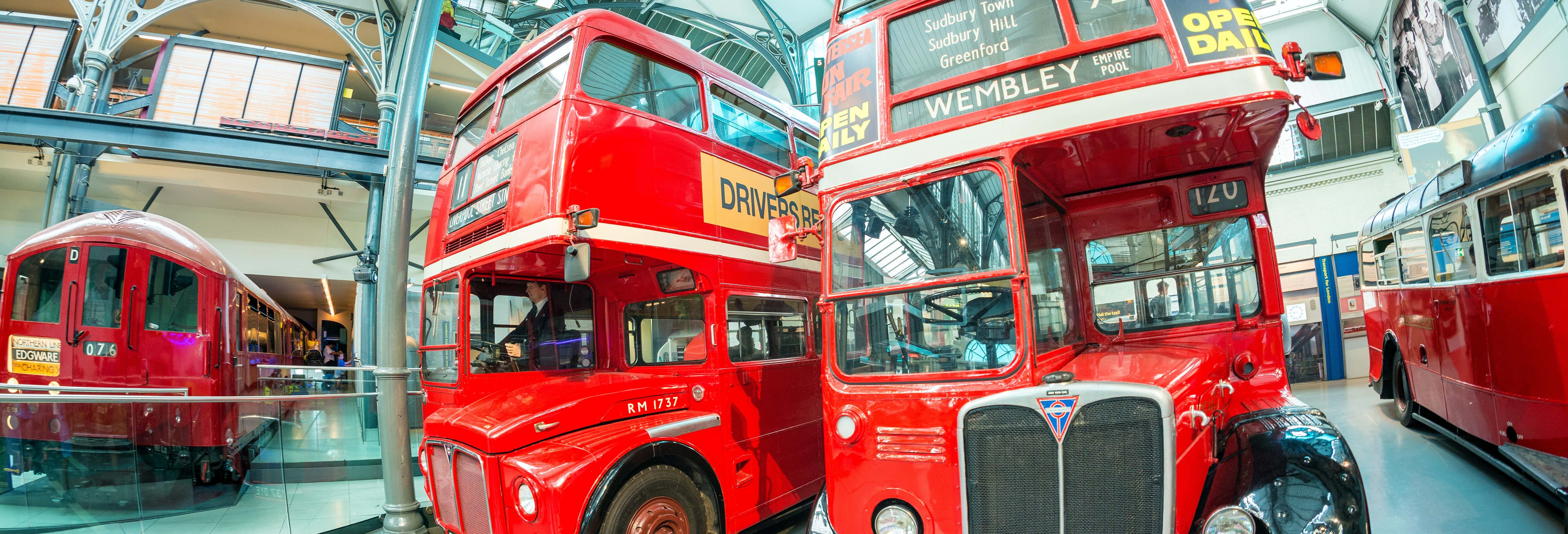 Entrada al Museo del Transporte de Londres