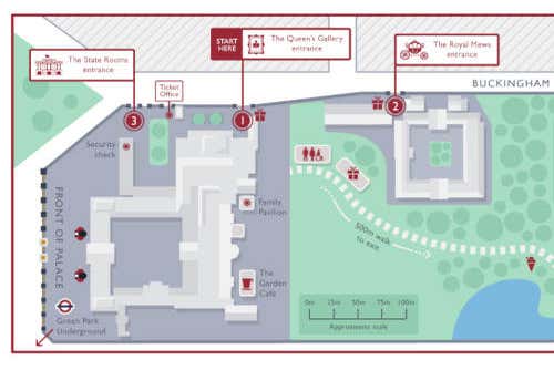 Punto de encuentro Palacio Buckingham