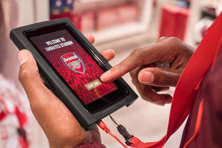 Audioguia em Emirates Stadium