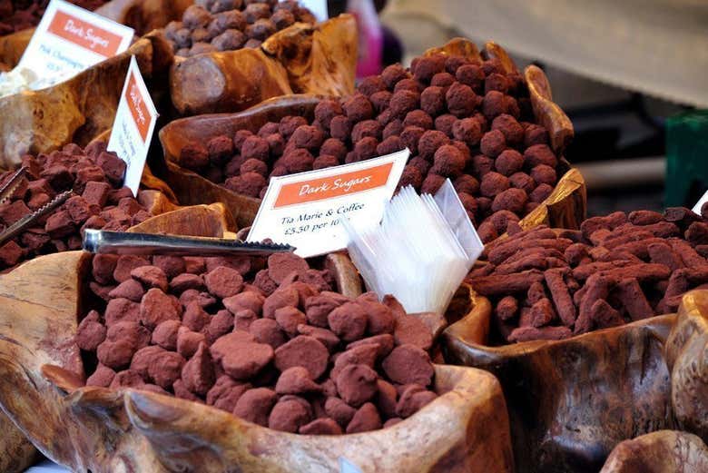 Posto gastronômico em Convent Garden