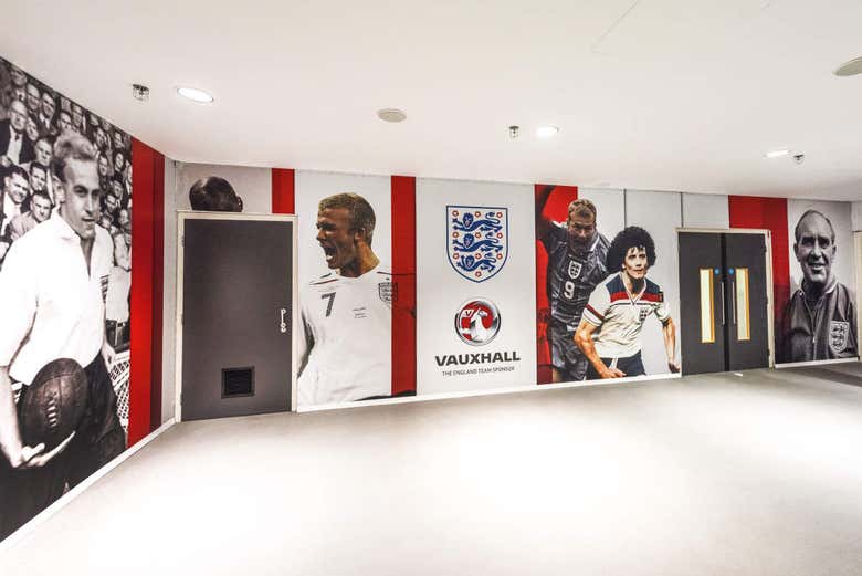 Interior do estádio de Wembley