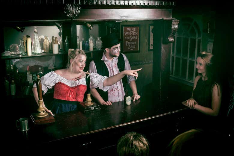 Atores interpretando