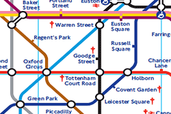 London Underground Lines Zones Map And Fares