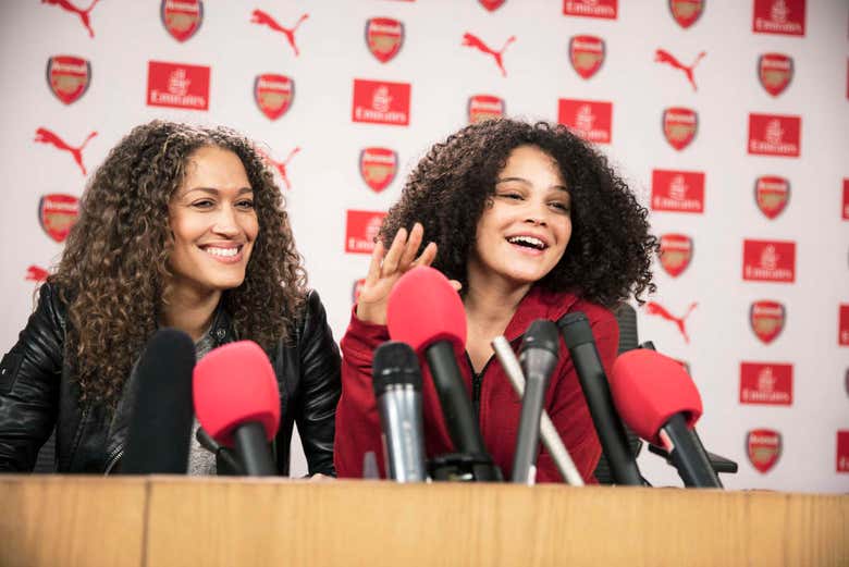 Sala de imprensa do Emirates Stadium