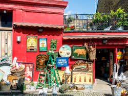 Antiquário em Portobello Road