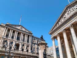 Banco de Inglaterra y Royal Exchange