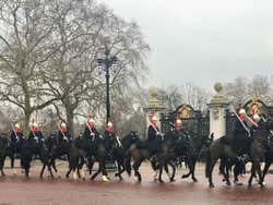 Desfile da cavalaria de Londres
