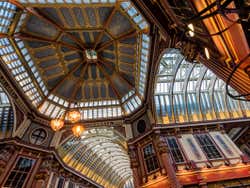 Leadenhall Market, o set de Diagon Alley