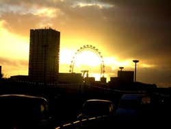 Londres al atardecer