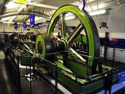 Tower Bridge, ancienne machine à vapeur