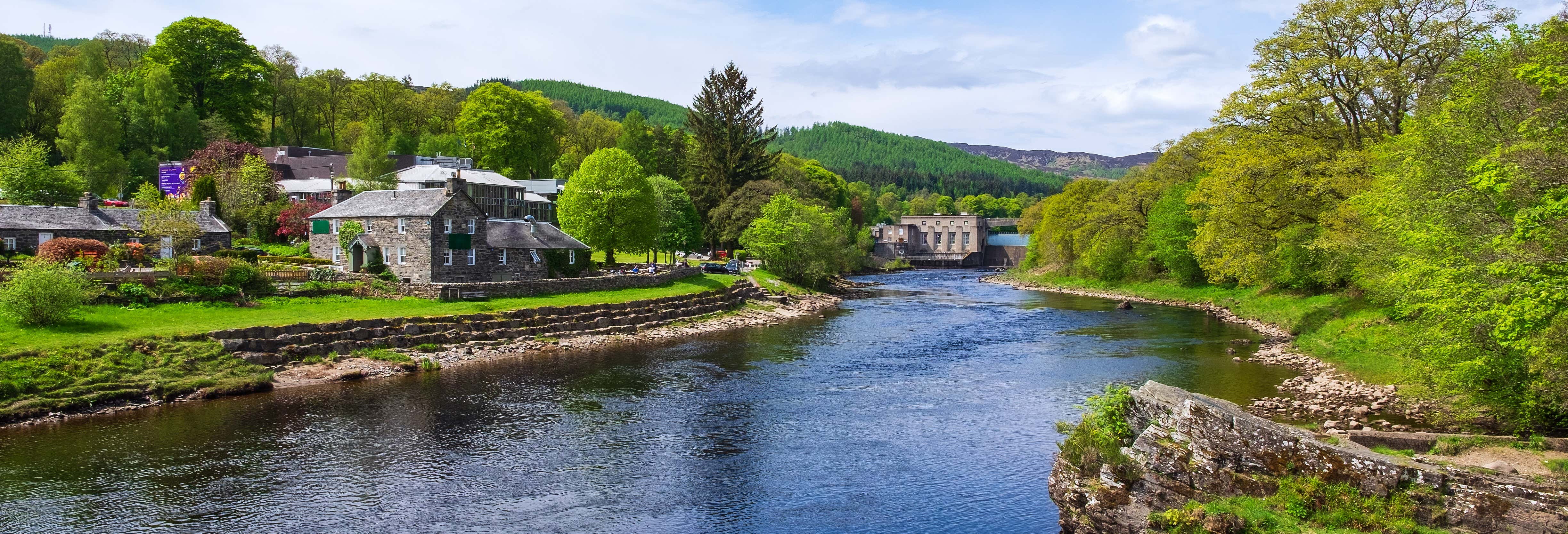 Bugging sul fiume Tummel