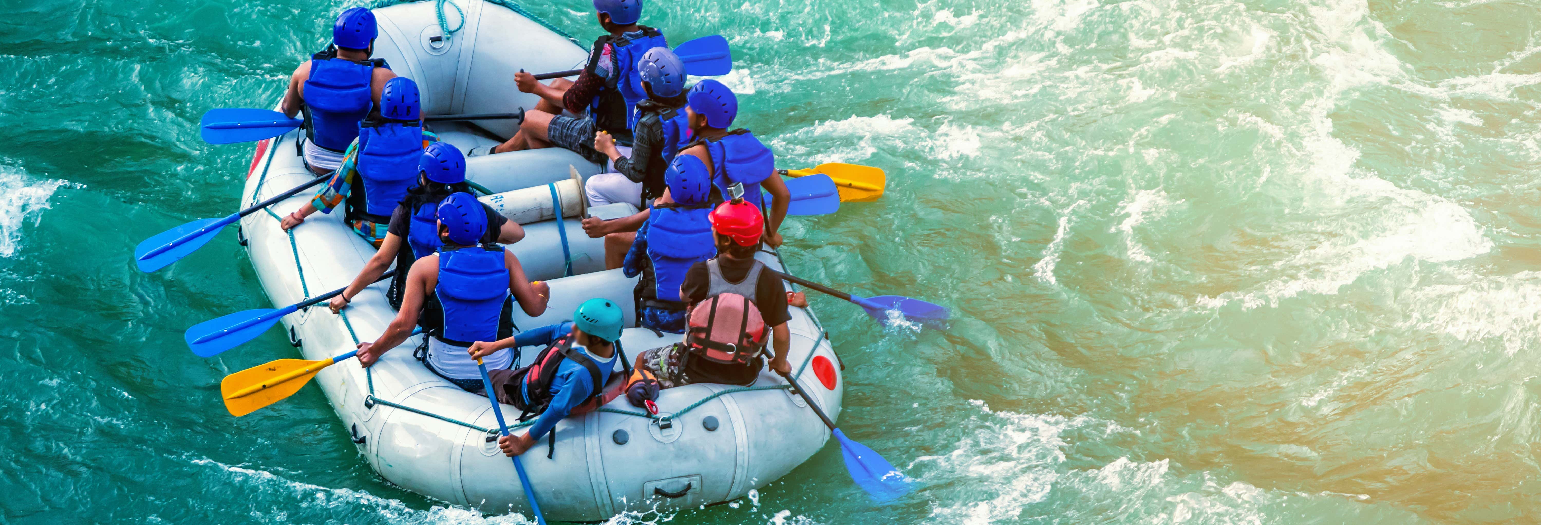 Rafting en el río Tummel