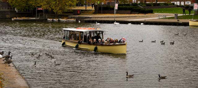 Balade en bateau dans Stratford-upon-Avon