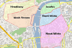 Prague Districts - Areas and neighborhoods of Prague