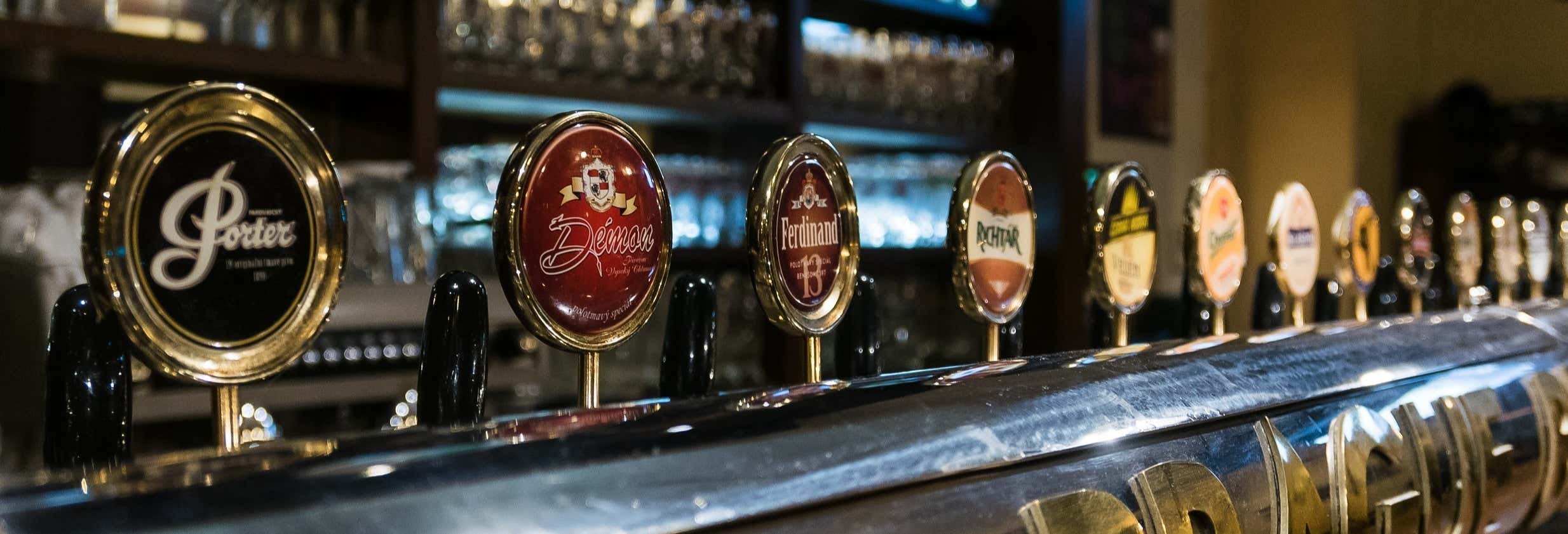 Dégustation de bières dans Prague