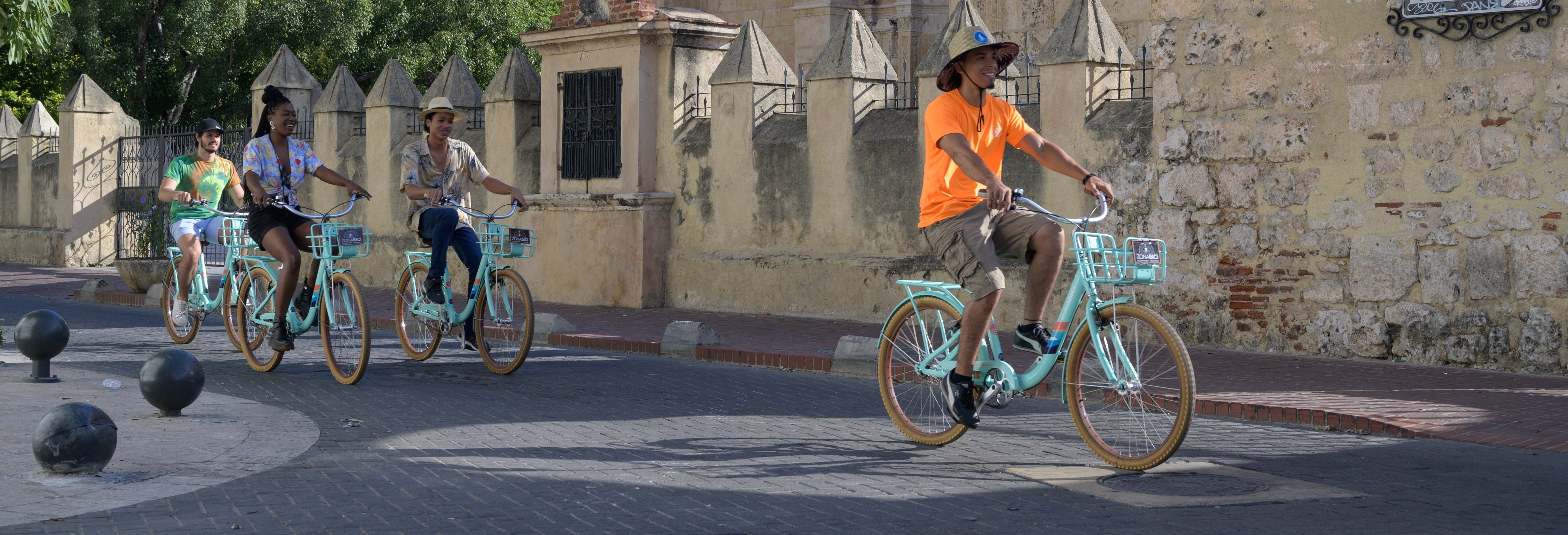Tour en bicicleta por la Ciudad Colonial de Santo Domingo