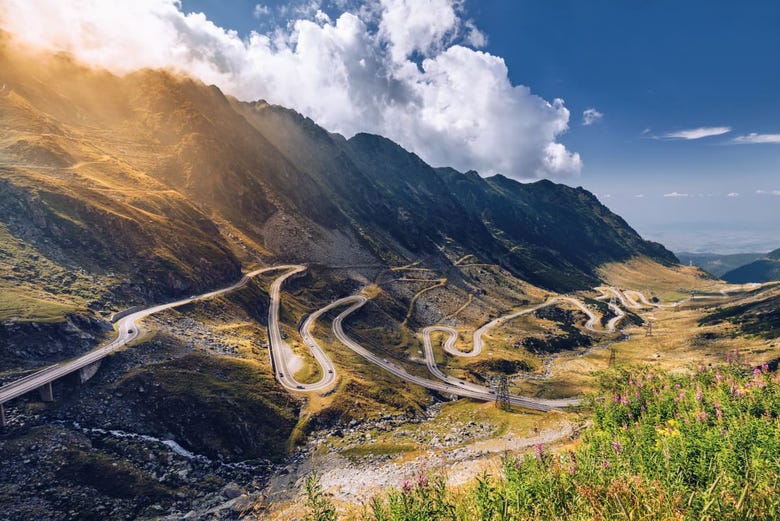 Rota pela estrada de Transfagarasan saindo de Bucareste