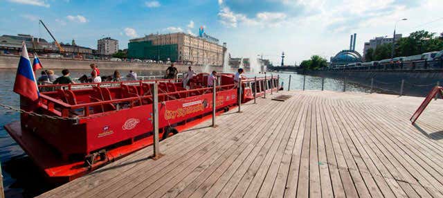 Balade en bateau dans Moscou
