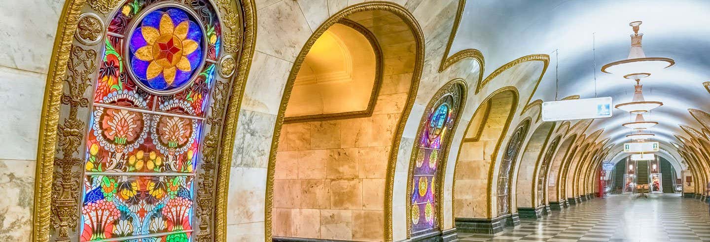 Visita guiada por el metro de Moscú