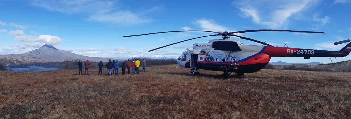 Excursión en helicóptero al Valle de los Géiseres