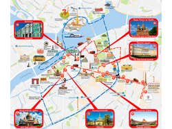Plan du bus touristique