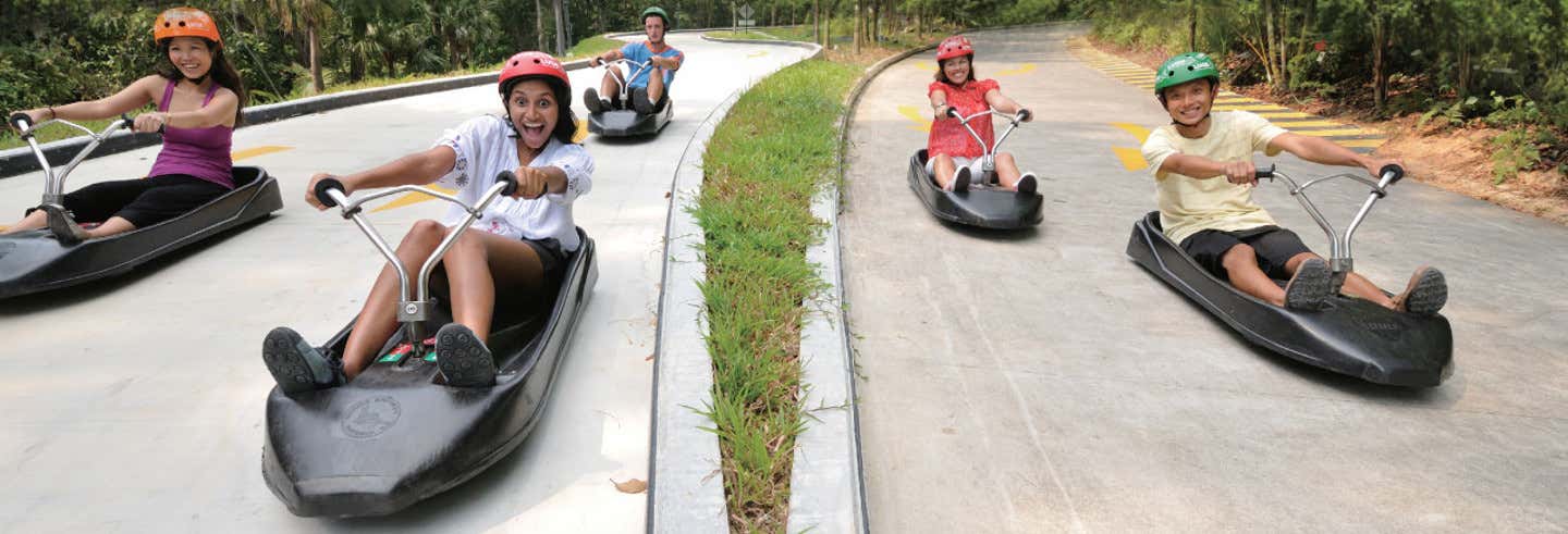 Ingresso do Skyride Luge Sentosa