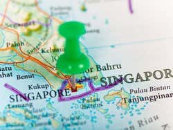 Mapa de Singapura, como chegar