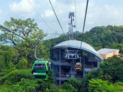 Teleférico a Isla Sentosa