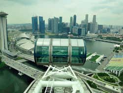 Singapore Flyer, vistas