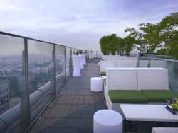 Terraza de un barpanorámico