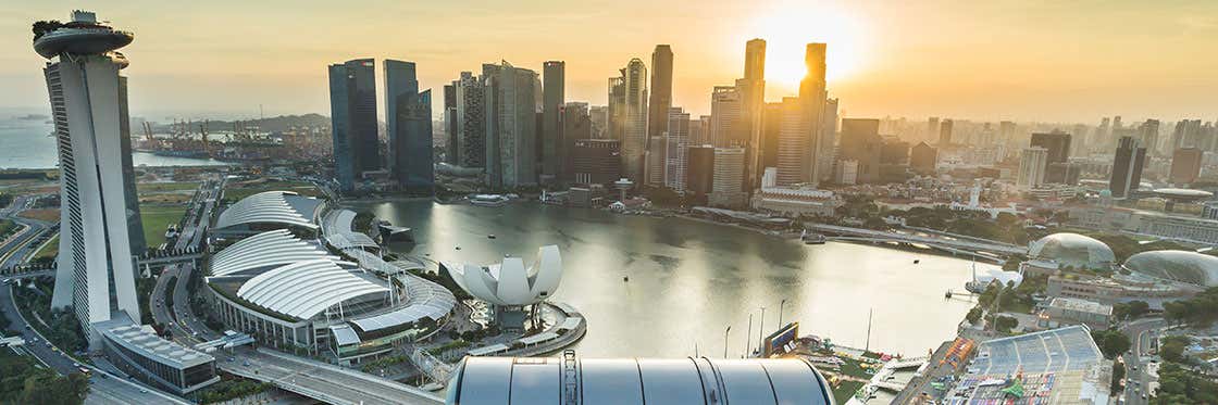 Bares panorâmicos em Singapura