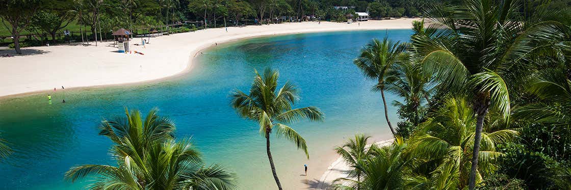 Praias da Ilha Sentosa