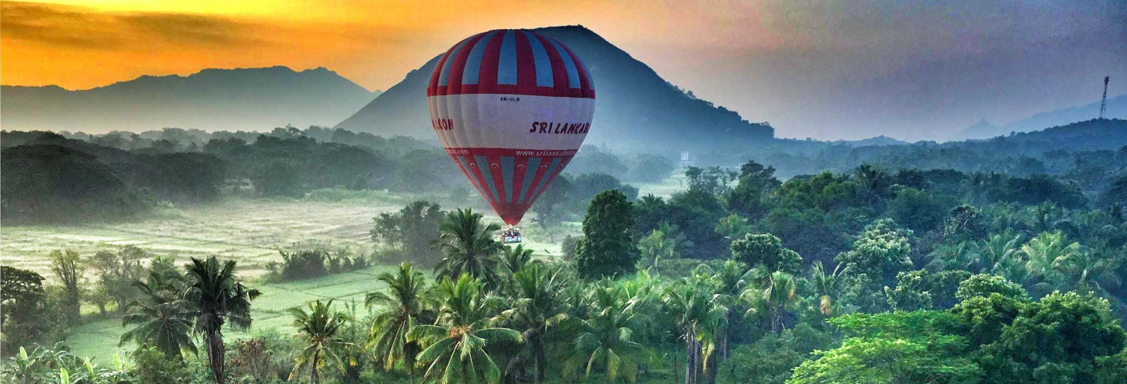 Paseo en globo por Sigiriya