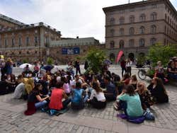 Manifestación contra el cambio climático