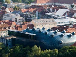 Museo Kunsthaus desde las alturas