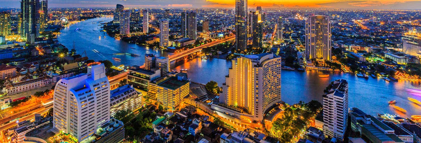 Battello turistico di Bangkok
