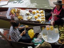 Mercato galleggiante di Bangkok