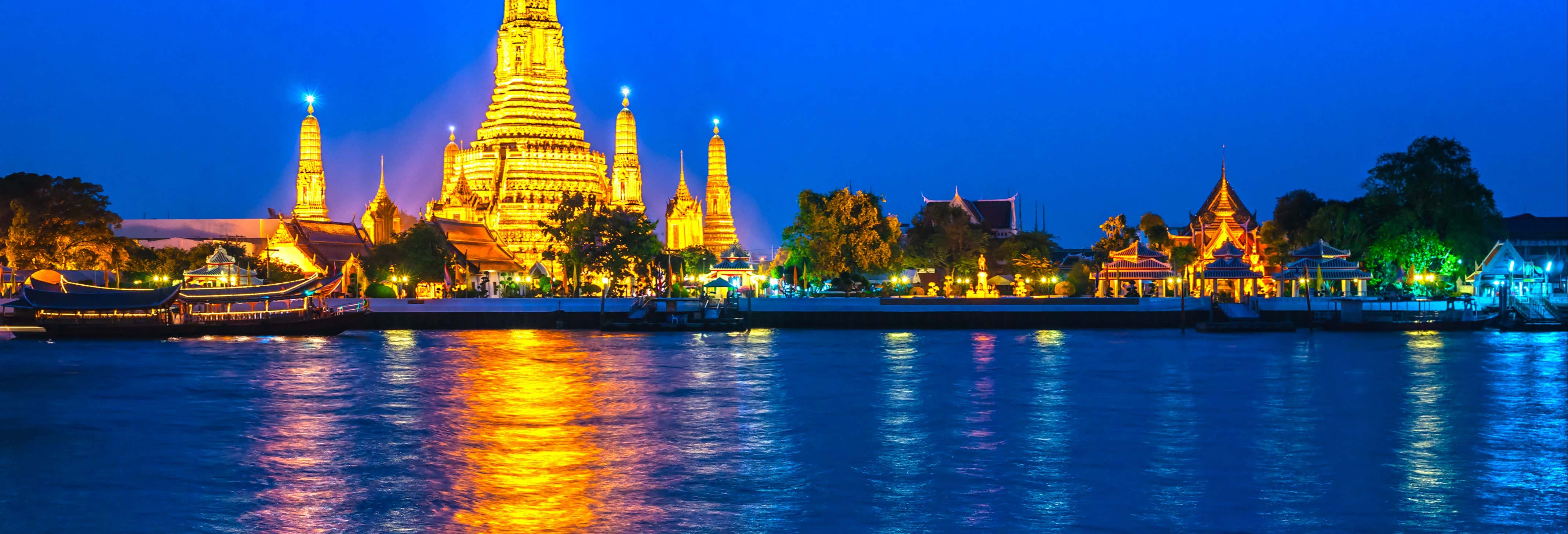 Tour nocturno por Bangkok + Torre MahaNakhon