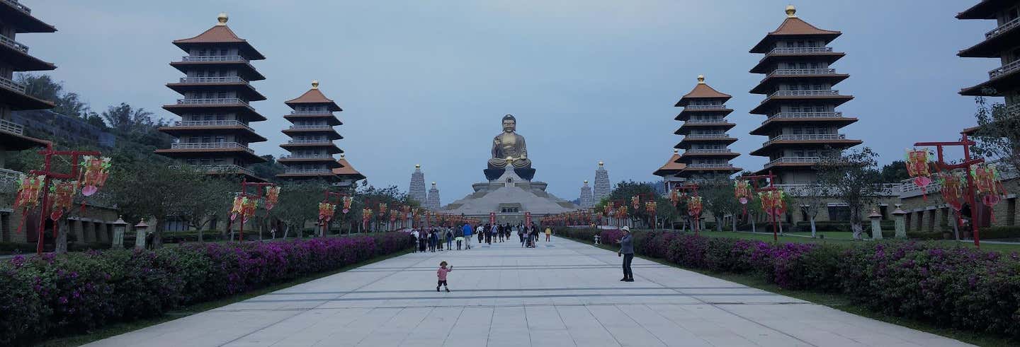 Templo Fo Guang Shan y parque Shoushan