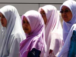 Four girls in Istanbul