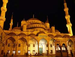 Mesquita Azul pátio
