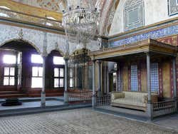 Palacio Topkapi, Haren
