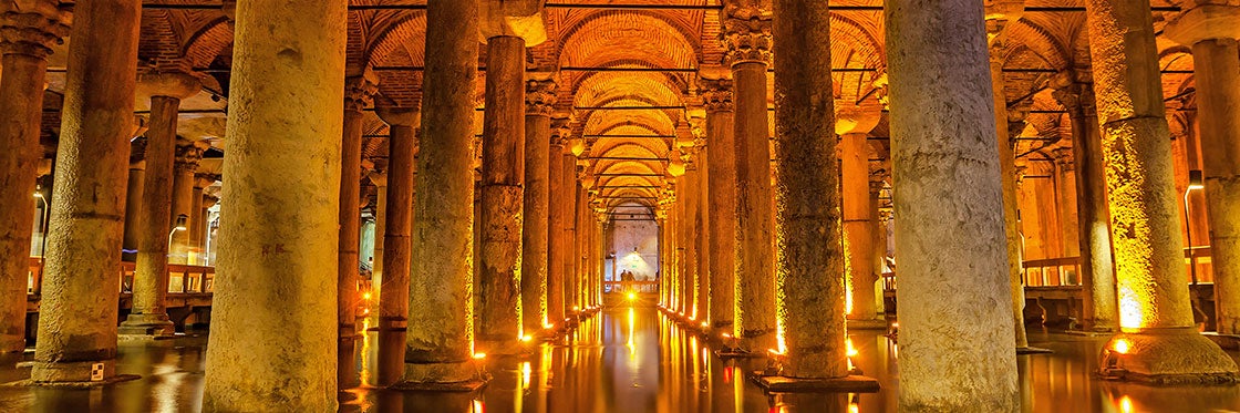Cisterna Basílica - Horário, preço e localização em Istambul