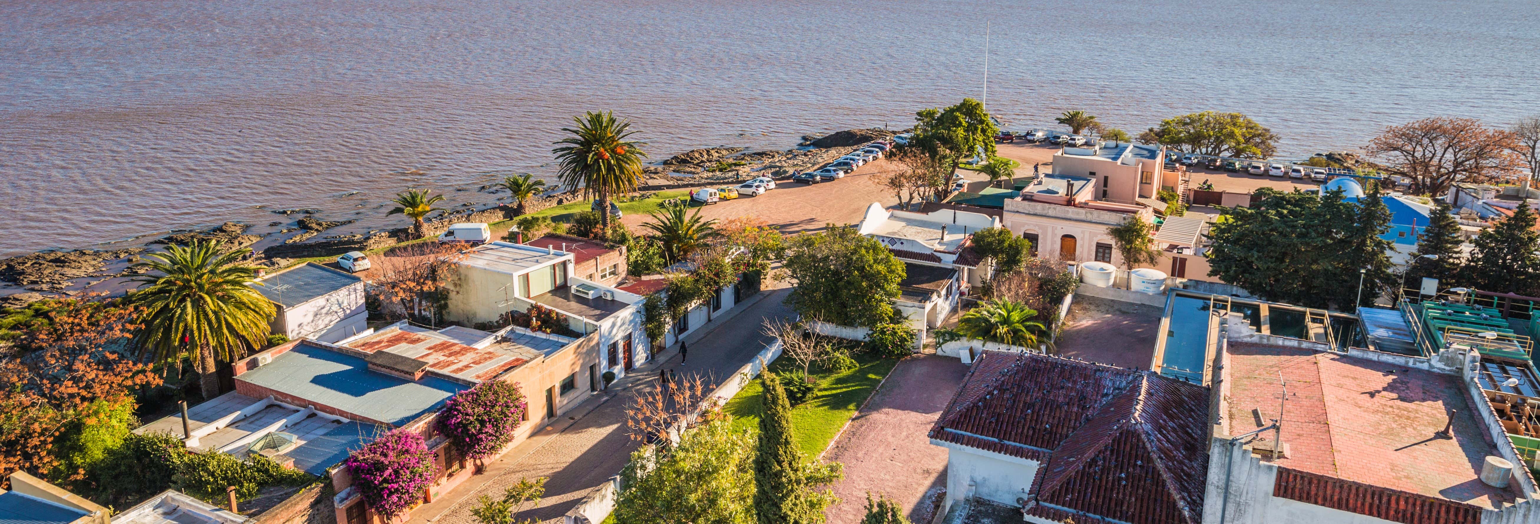 Autobus turistico di Colonia del Sacramento