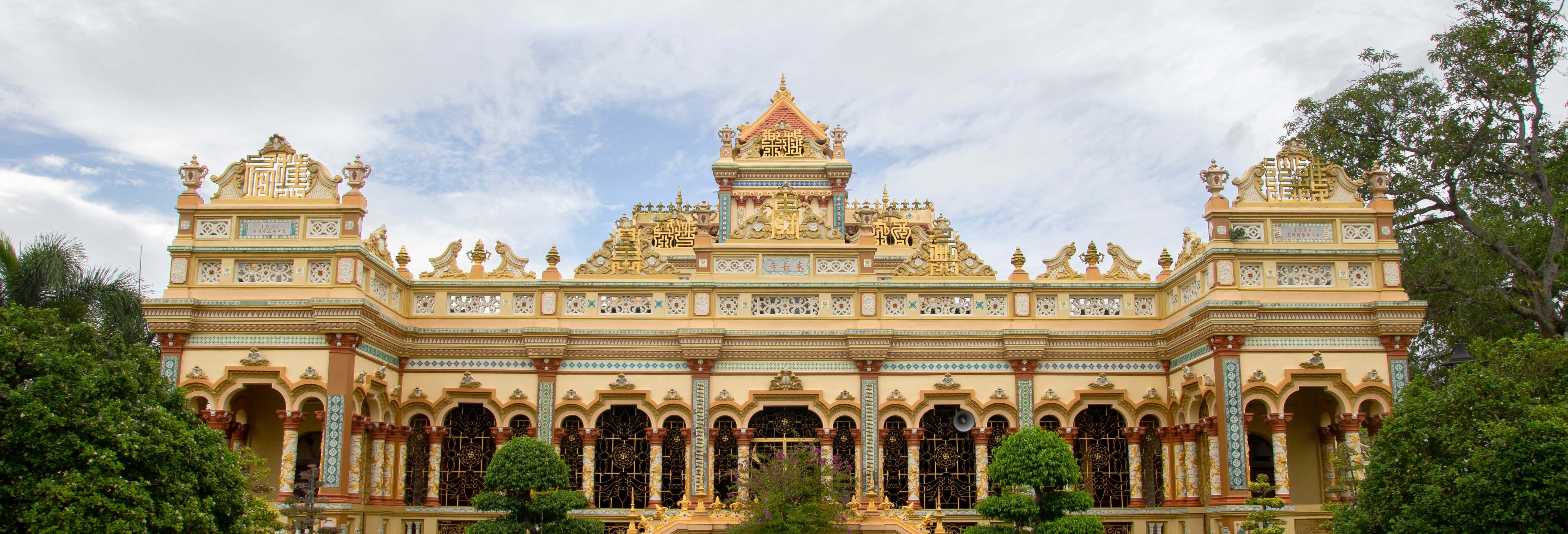 Excursión a la pagoda Vinh Tràng y el delta del Mekong